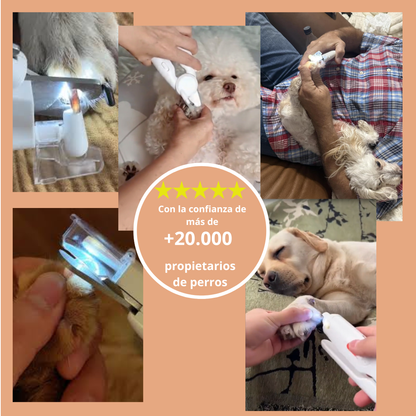 LumiPaws™ Cortauñas LED para Perros y Gatos
